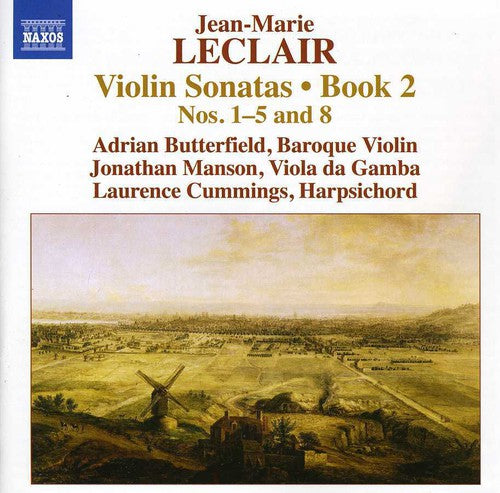 Leclair / Butterfield / Manson / Cummings: Violin Sonatas: Book 2 - Nos 1-5 & 8