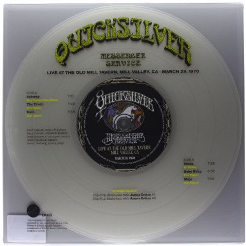 Quicksilver Messenger Service: Live At The Old Mill Tavern, Mill Valley, CA - March 29, 1970