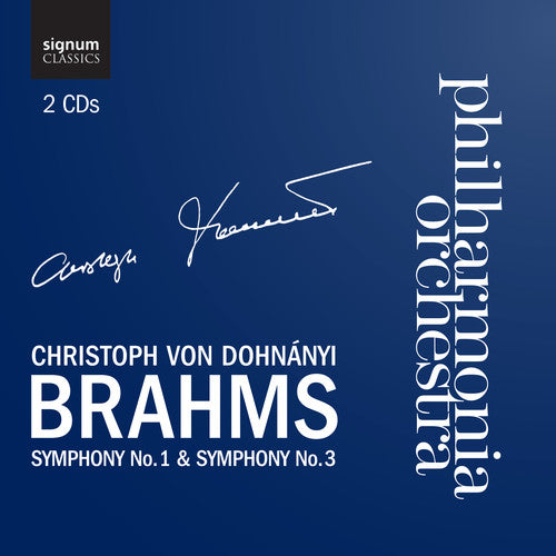 Brahms / Philharmonia Orch / Dohnanyi: Symphony 1 & 3