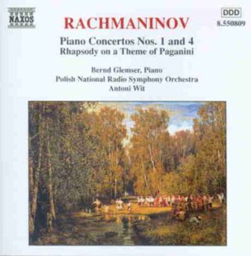 Glemser / Polish Nrso / Wit: Piano Ctos 1 & 4: Rhapsody on a Theme of Paganini