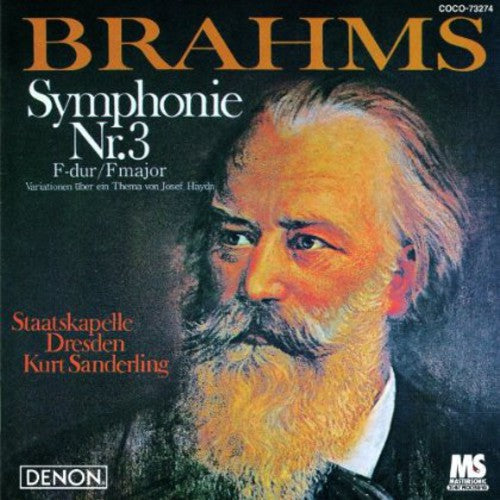 Sanderling, Kurt: Brahms: Symphonie NR. 3/Haydn Variationen