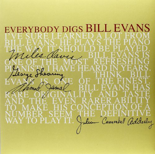 Evans, Bill: Everybody Digs Bill Evans