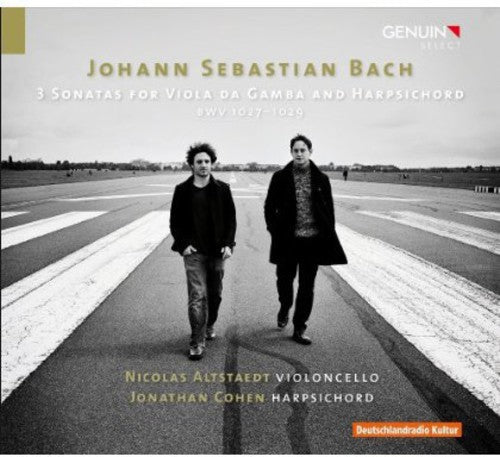 Bach / Altstaedt / Cohen: 3 Sonatas for Viola Da Gamba & Harpsichord