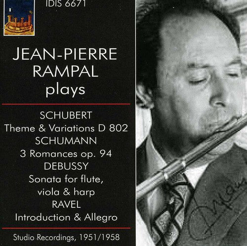 Schubert / Rampal: Jean-Pierre Rampal Plays Schumann Debussy Ravel