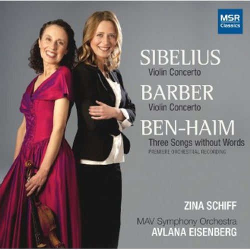 Sibelius / Ben-Haim / Barber / Schiff: Violin Concertos