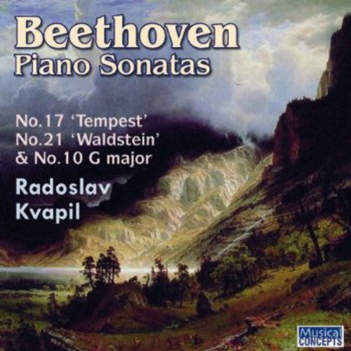 Beethoven / Kvapil, Radoslav: Piano Sonatas Nos 10 17 & 21