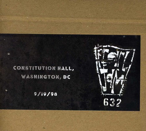 Pearl Jam: Official Bootleg: Constitution Hall DC 9/19/98