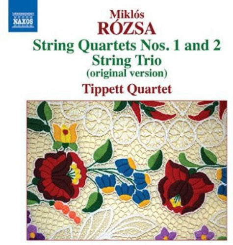 Rozsa / Tippett String Quartet: String Quartets Nos 1 & 2 / String Trio