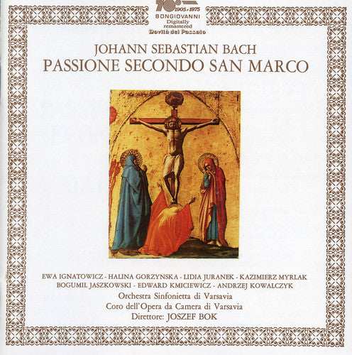 Bach / Bok / Wso: St Mark Passion