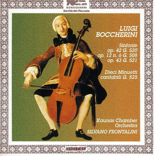 Boccherini / Frontalini, Silvano: Sinfonia in Re Magg Op 42 G 520