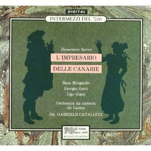 Sarro / Catalucci / in Canto Chamber Orch: L'impresario Delle Canarie