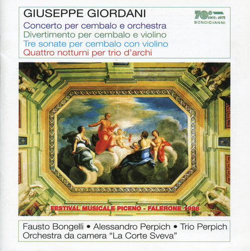 Giordani / Bongelli / Perpich / Trio Perpich: Piano Cto / Divertimento / 3 Stas / 4 Nocturnes