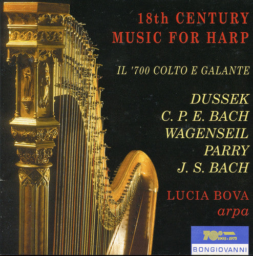 Parry / Bova, Lucia: 18th Century Music for Harp