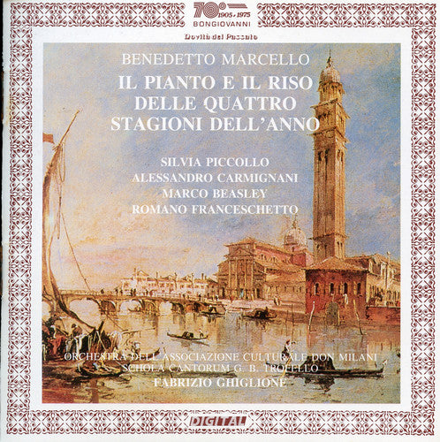 Marcello / Piccollo / Carmignani: Il Pianto E Il Riso Delle Quattro Stagioni