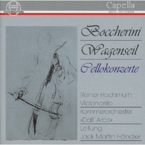 Boccherini / Hochmuth / Handler: Cello Concertos