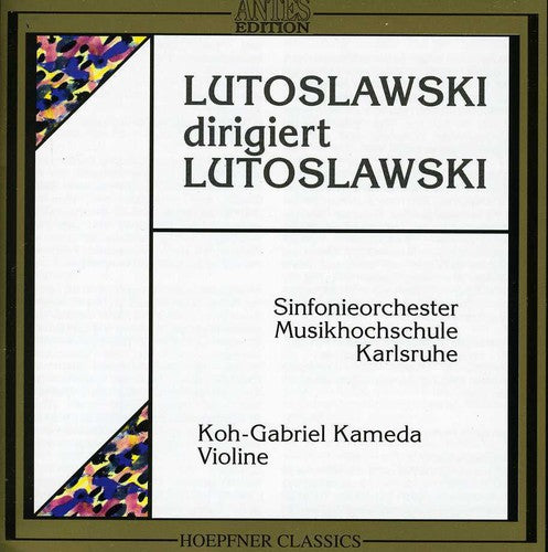 Lutoslowski / Sinfonieorchester Der Hochschule Fur: Lutoslowski Dir Lutoslowski