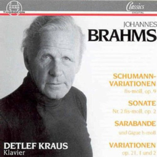 Brahms / Kraus, Detlef: Piano Works / Son No 2