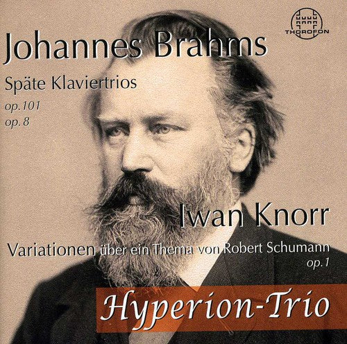 Brahms / Hyperion Trio: Spate Klaviertios Op 101