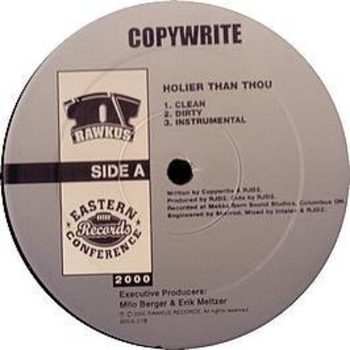 Copywrite: Holier Than Thou