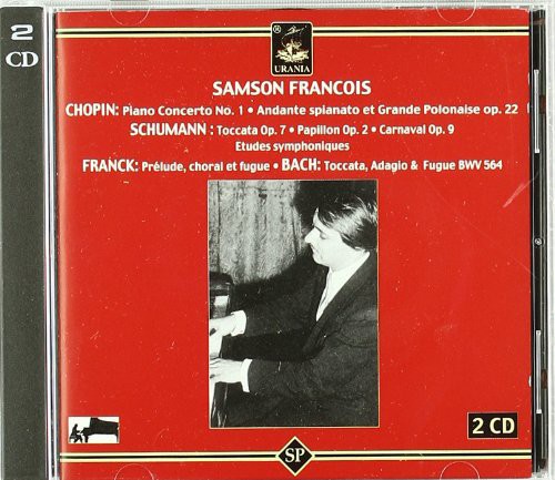 Chopin / Bach / Franck / Schumann / Francois: Piano Cto 1