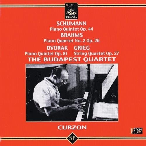 Schumann / Brahms / Dvorak / Curzon: Piano Quintete Op 44 / Piano Quartet 2 Op 26