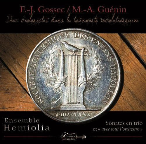 Guenin / Ensemble Hemiolia: Trio Sonatas