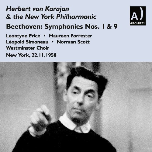 Beethoven / New York Philharmonic / Karajan: Symphonies 9 1 & 5