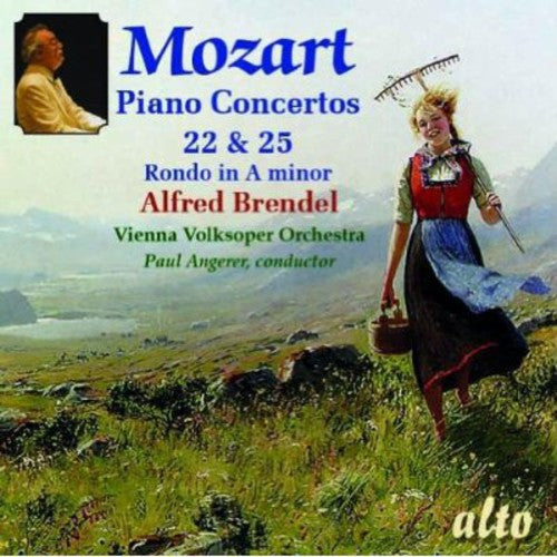 Mozart / Brendel / Vienna Volksoper Orch: Piano Concertos 22 & 25 / Rondo No. 3