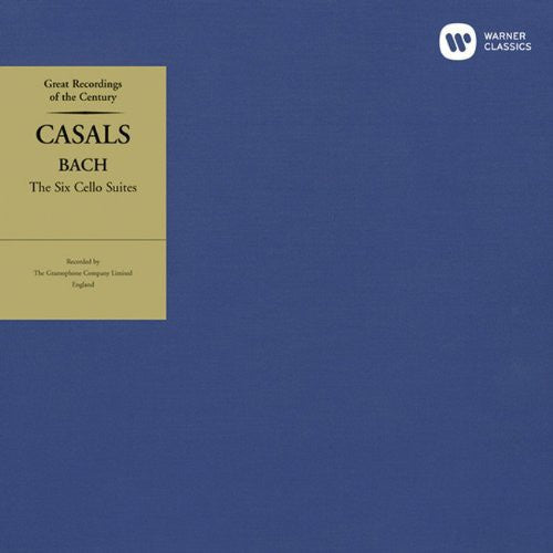 Casals, Pablo: J.S.Bach: Unacconpanied Cello Suites