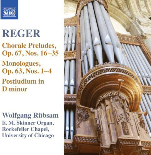 Reger: Organ Works Vol 15