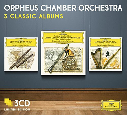 Orpehus Chamber Orchestra: Three Classic Albums Mozart Concertos