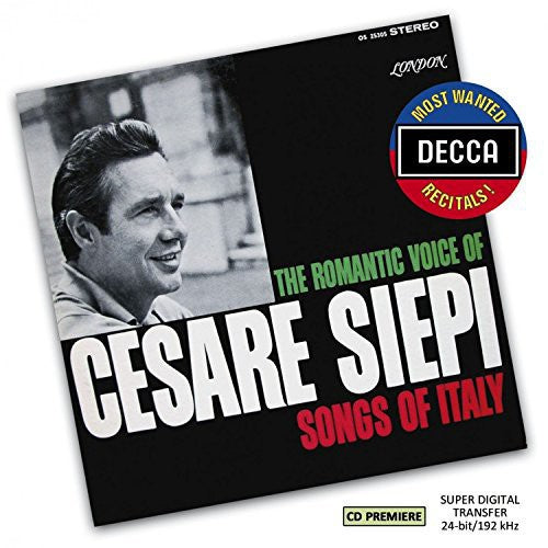 Siepi / Orchestra Dino Di Stefano: Most Wanted Recitals: The Romantic Voice of Cesare