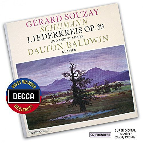 Souzay / Baldwin: Most Wanted Recitals: Schumann - Liederkreis Op 39