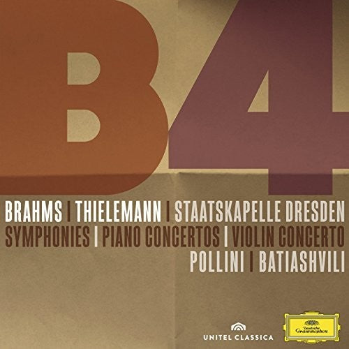 Brahms / Thielemann / Staatskapelle / Pollini: Symphonies / Piano Concertos / Violin Concerto