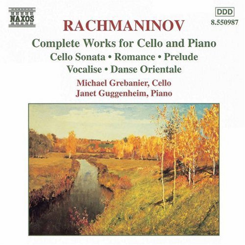 Rachmaninoff / Grebanier / Guggenheim: Sonata in G minor for Cello & Piano Op 19