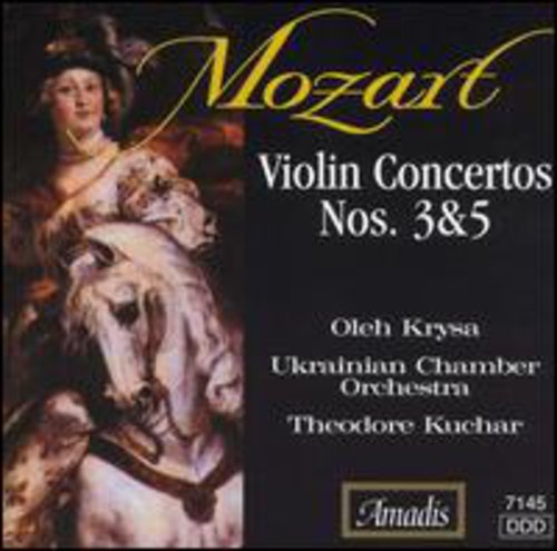 Mozart / Krysa / Kuchar / Ukrainian Chamber Orch: Con VN 3/5