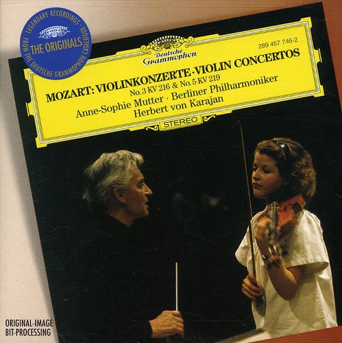 Mozart / Mutter / Karajan / Bpo: Violin Concertos