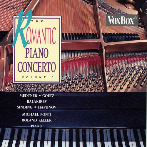 Medtner / Liapunov / Sinding: Romantic Piano Concerti V5