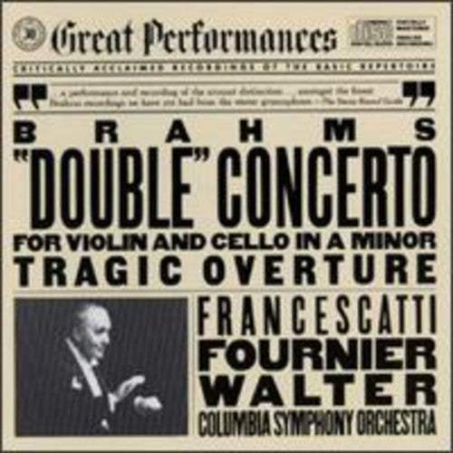 Brahms / Fournier / Walter / Columbia Symphony: Double Concerto / Tragic Overture