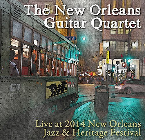 New Orleans Guitar Quartet: Live at Jazz Fest 2014