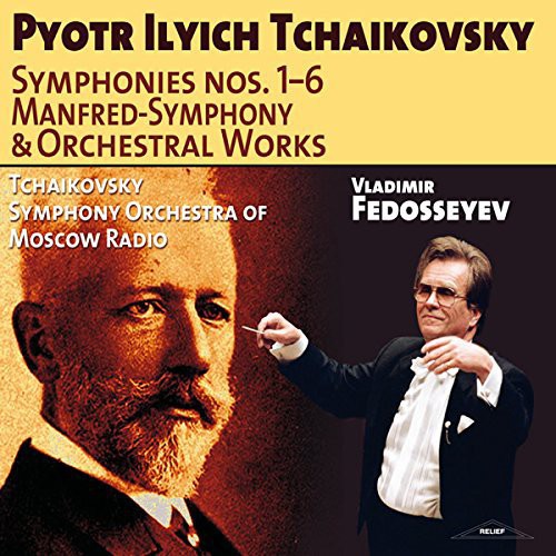 Tchaikovsky / Tchaikovsky Sym Orch of Moscow Radio: Syms 1-6 Manfred Sym & Orch Works