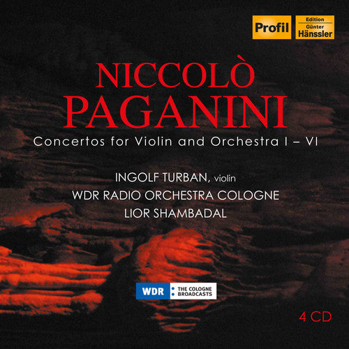 Paganini / Ingolf Turban: Cons 1-6 for VLN & Orch