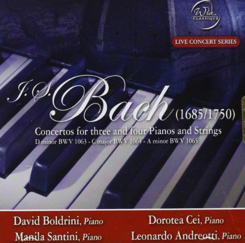 Boldrini, Davide: J.S. Bach Conc. For 3 & 4