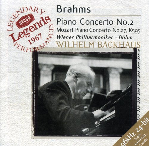 Brahms / Mozart / Backhaus / Bohm / Vpo: Piano Concerto 2 / Piano Concerto 27