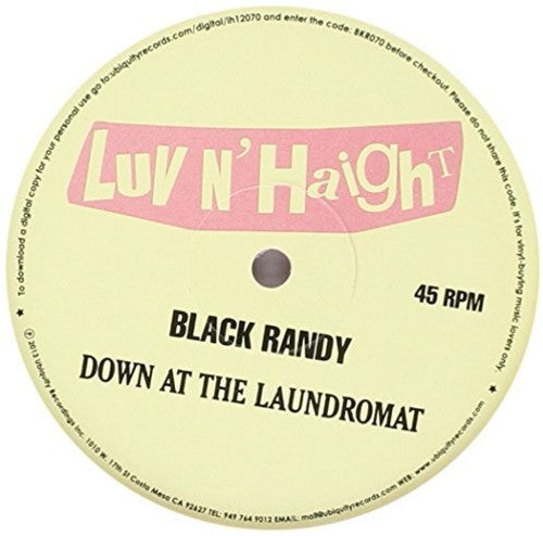 Black, Randy: Laundromat B/W Give It Up or Turn It Loose