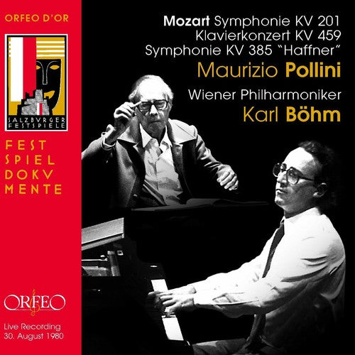 Mozart / Pollini / Boehm / Vienna Phil: Pno Con K. 459 & Syms K. 201 & 385 Haffner