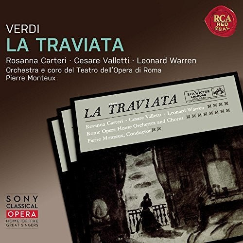 Verdi / Carteri / Teatro Dell'Opera Di Roma: La Traviata - COMPACT DISCS