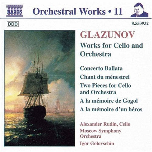 Glazunov / Rudin / Mso / Golovschin: Orchestral Works 11 / Works for Cello & Orch