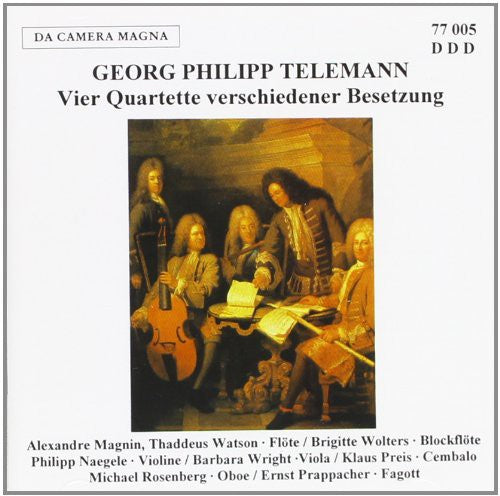 Telemann / Magnin / Naegele / Lupu: 4 QRTS