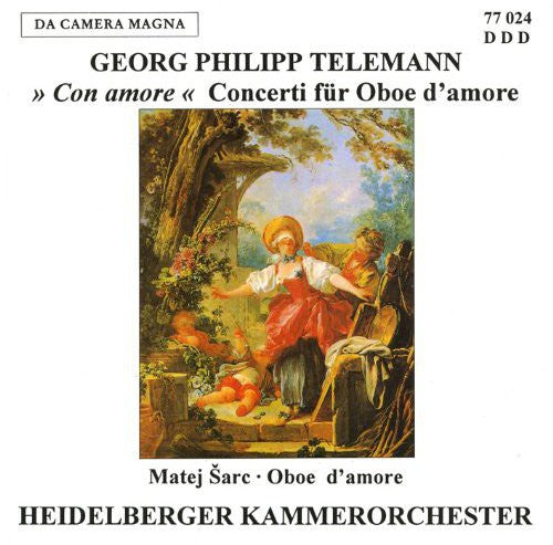 Telemann / Sarc: Con for Oboe Damore